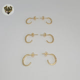 (1-2955) Gold Laminate - Trio Set Half Hoop- BGF