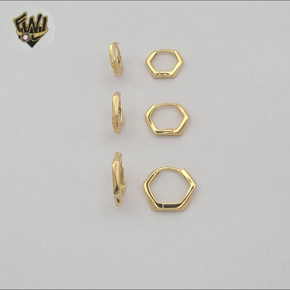 (1-2938-2) Gold Laminate - Trio Set Hoop- BGF