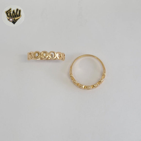 (1-3005) Gold Laminate - Star and Moon Ring - BGF