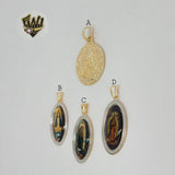 (1-2326) Gold Laminate - Religious Pendants - BGF