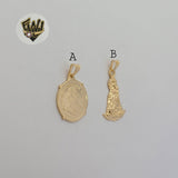 (1-2232-1) Gold Laminate Pendants - BGF