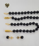 (MSET-11) Gold Laminate - Mallorca Pearls Set - BGF - Fantasy World Jewelry