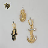 (1-2292-1) Gold Laminate Pendants - BGF